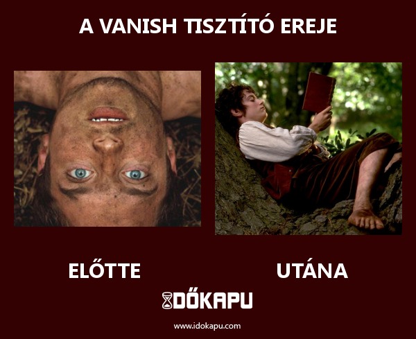 A Vanish tisztító ereje
 
 title=